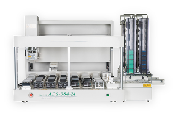 Stacker type<br />
(Example case where a stacker is connected to the right side of the pipetting system)　　